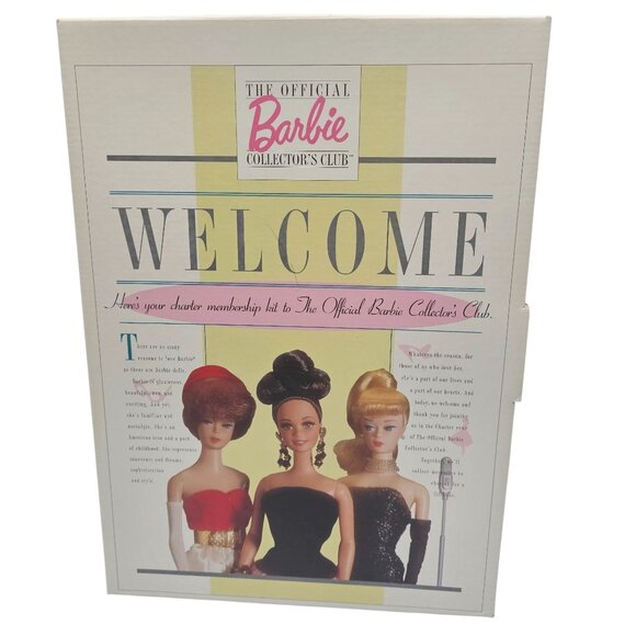 The Official Barbie Collectors Club Charter Membership Kit with Outfit - Picture 1 of 10